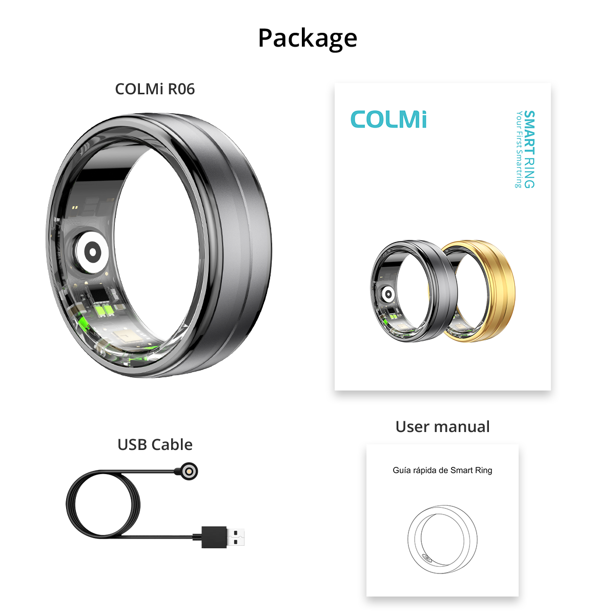 COLMI Smart Ring R06 package