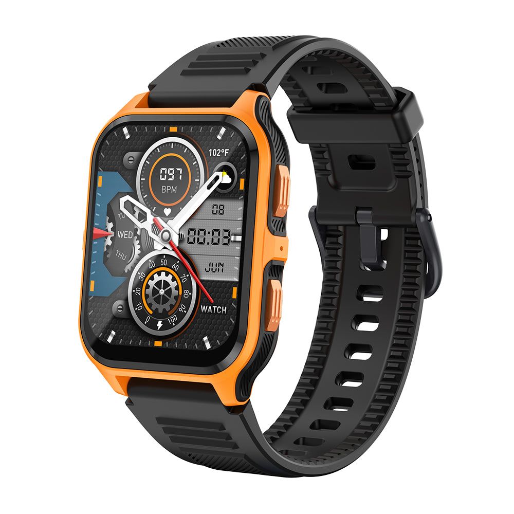 Printed Hard Case With Tempered Glass Screen Protector For Apple Watch –  Fancy Bands